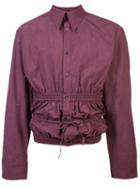 Chin Menswear Intl Gathered Shirt - Pink