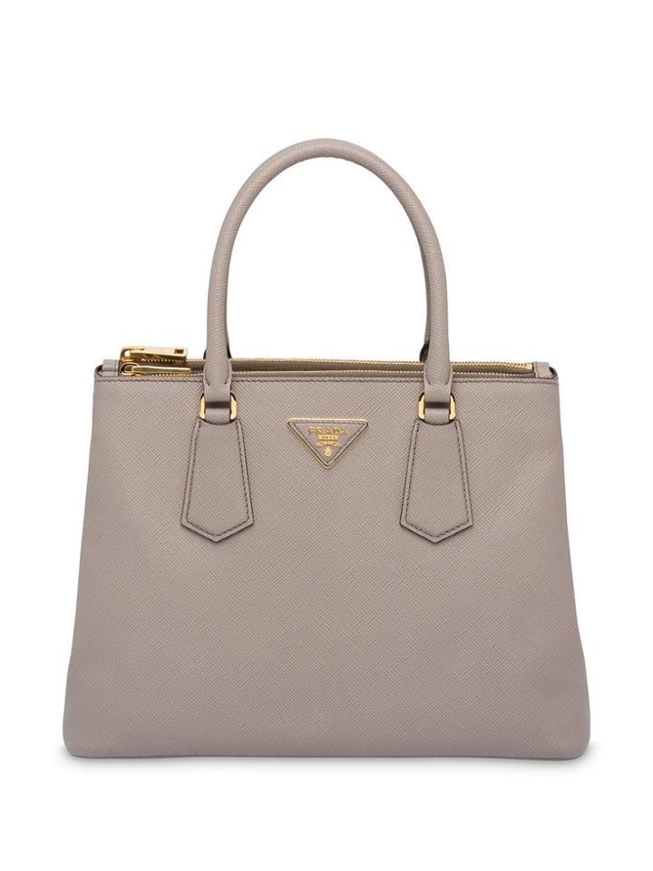 Prada Galleria Top Handle Bag - Grey