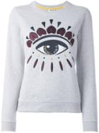Kenzo 'eye' Sweatshirt, Women's, Size: Small, Grey, Cotton