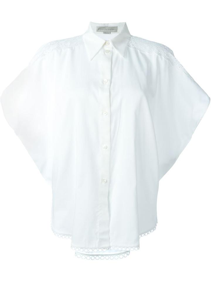 Stella Mccartney 'toby' Shirt, Women's, Size: 42, White, Cotton/cupro