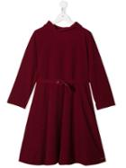 Twin-set Teen Belted A-line Dress - Red