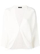 Peserico Sequin Embellished Cardigan - White