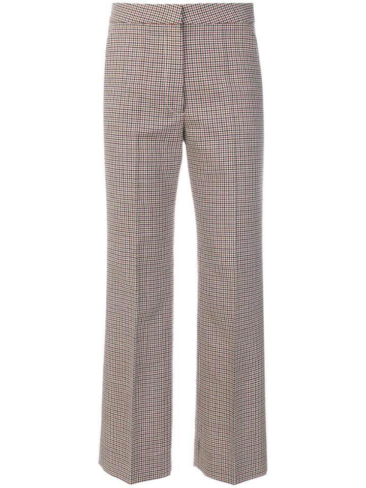 Stella Mccartney Herringbone Angela Trousers - Brown