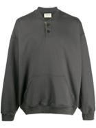 Fear Of God Everyday Henley Sweater - Grey