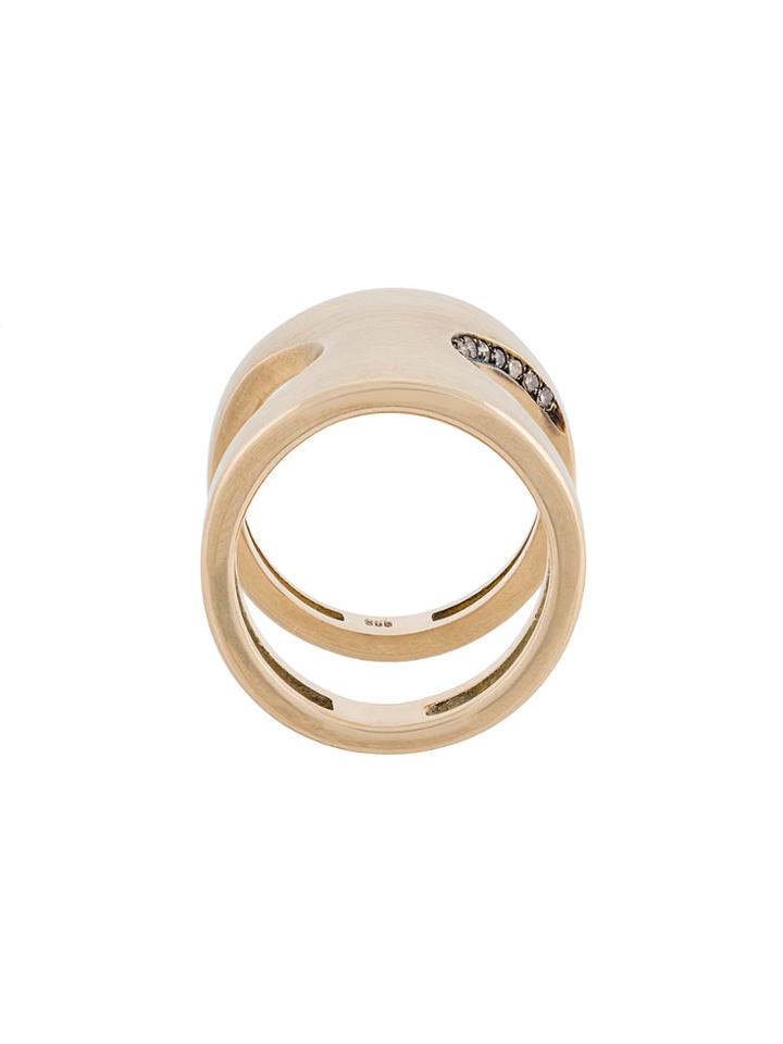 Polina Sapouna Ellis Dorian Ring - Metallic
