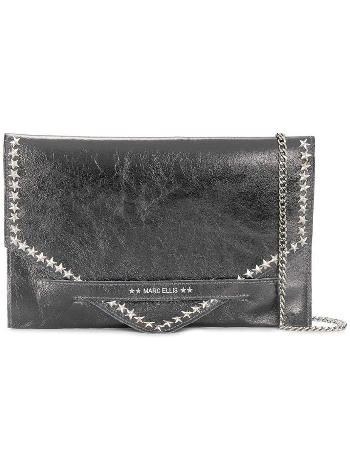 Marc Ellis Kimmy Stardust Clutch - Grey