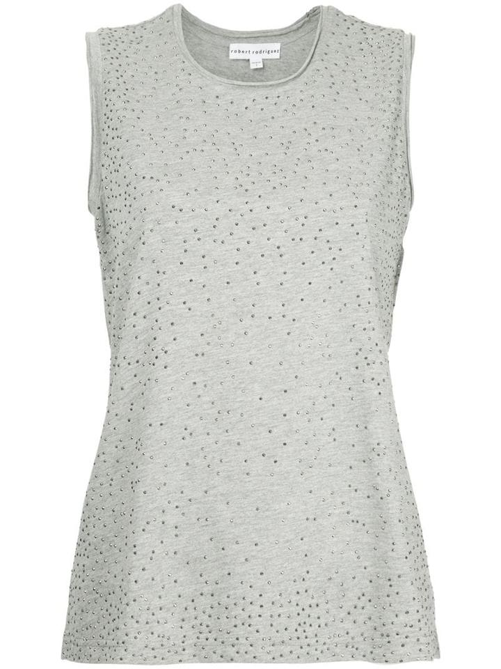 Robert Rodriguez Studio Studded Tank Top - Grey