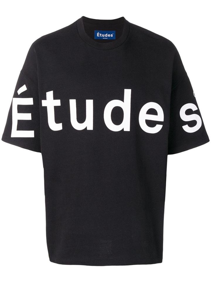Études Contributor Logo T-shirt - Black