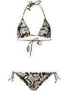Moschino Toy Bear Bikini - Metallic