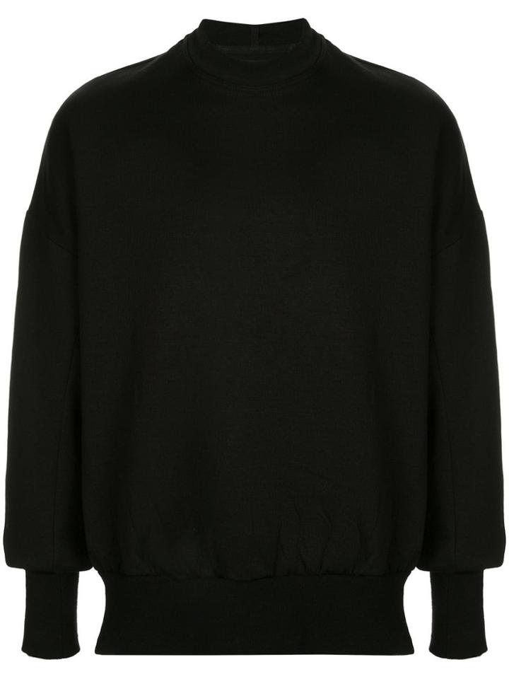 Julius Round Neck Sweatshirt - Black