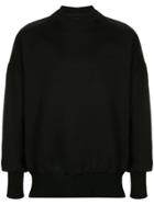 Julius Round Neck Sweatshirt - Black