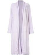 Haider Ackermann Open Front Coat - Purple