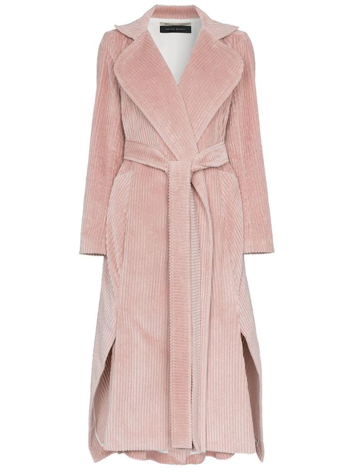 Roland Mouret Marvin Cotton Trench Coat - White