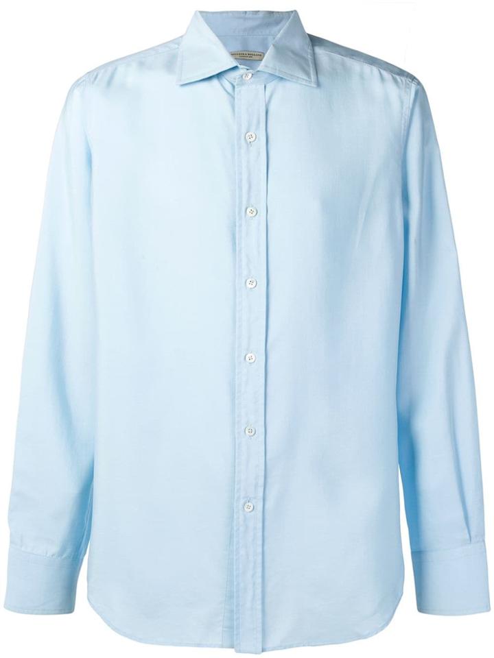 Holland & Holland Classic Plain Shirt - Blue