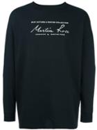 Martine Rose 'classic Logo' T-shirt, Adult Unisex, Size: Medium, Black, Cotton