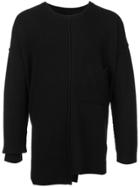 Yohji Yamamoto Asymmetric Sweater - Black