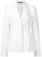 Tailored Blazer - Women - Cotton/linen/flax/polyamide - 44, White, Cotton/linen/flax/polyamide, Stella Mccartney