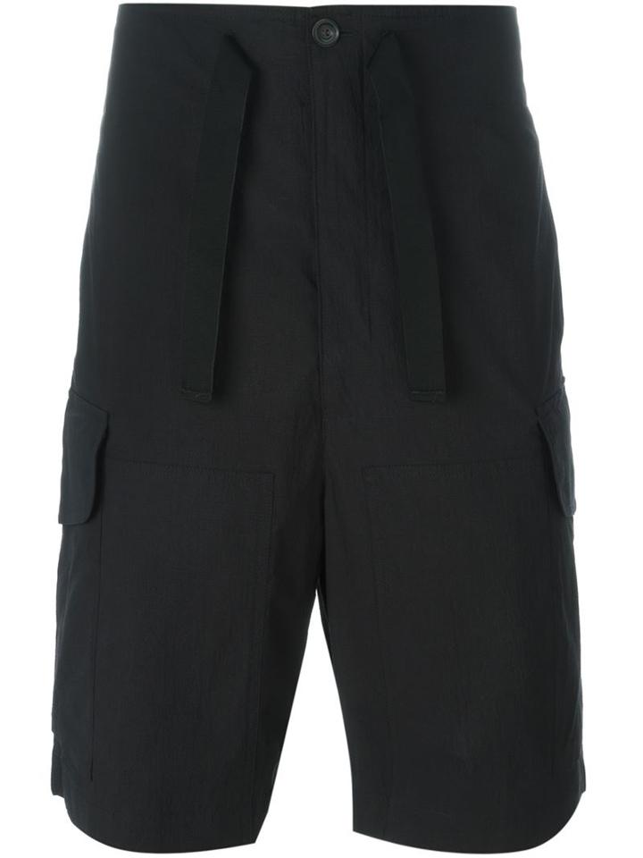 Paul Smith Cargo Shorts, Men's, Size: M, Black, Cotton/spandex/elastane