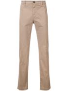 Massimo Alba Classic Slim-fit Chinos - Nude & Neutrals