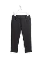 Dolce & Gabbana Kids Slim-fit Trousers, Girl's, Size: 6 Yrs, Black