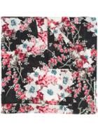 Rag & Bone - Kimono Floral Scarf - Women - Silk/cotton - One Size, Women's, Black, Silk/cotton