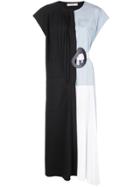 Tibi Edith Pleated Dress - Blue