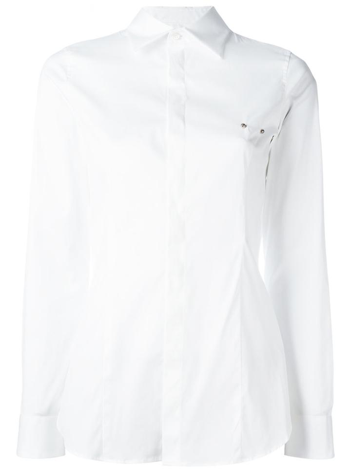 Dsquared2 - Tailored Shirt - Women - Cotton/spandex/elastane - 42, White, Cotton/spandex/elastane