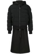 Neil Barrett Hybrid Puffer Coat - Black