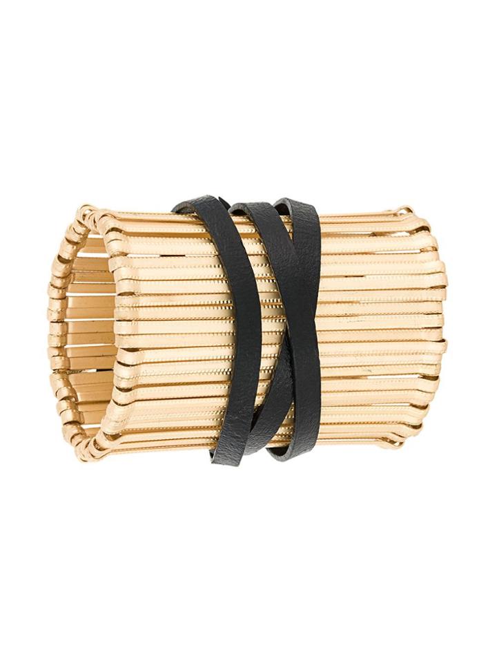 Federica Tosi Thick Bracelet - Metallic