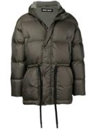 Ienki Ienki Hooded Padded Coat - Green