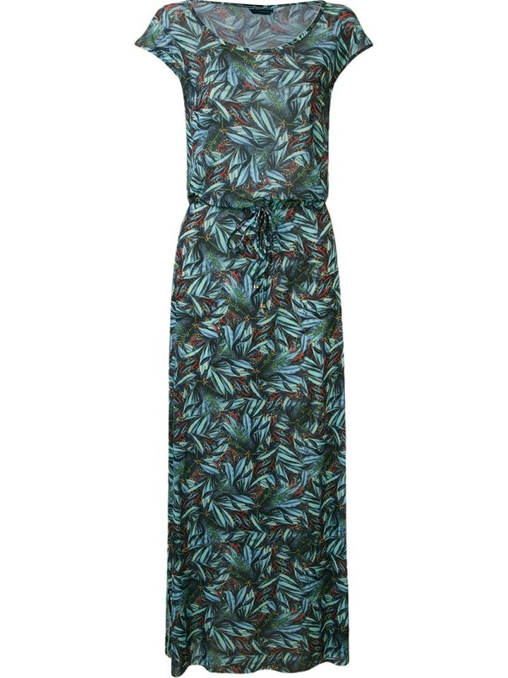 Lygia & Nanny Foliage Print Dress, Women's, Size: 40, Green, Polyamide