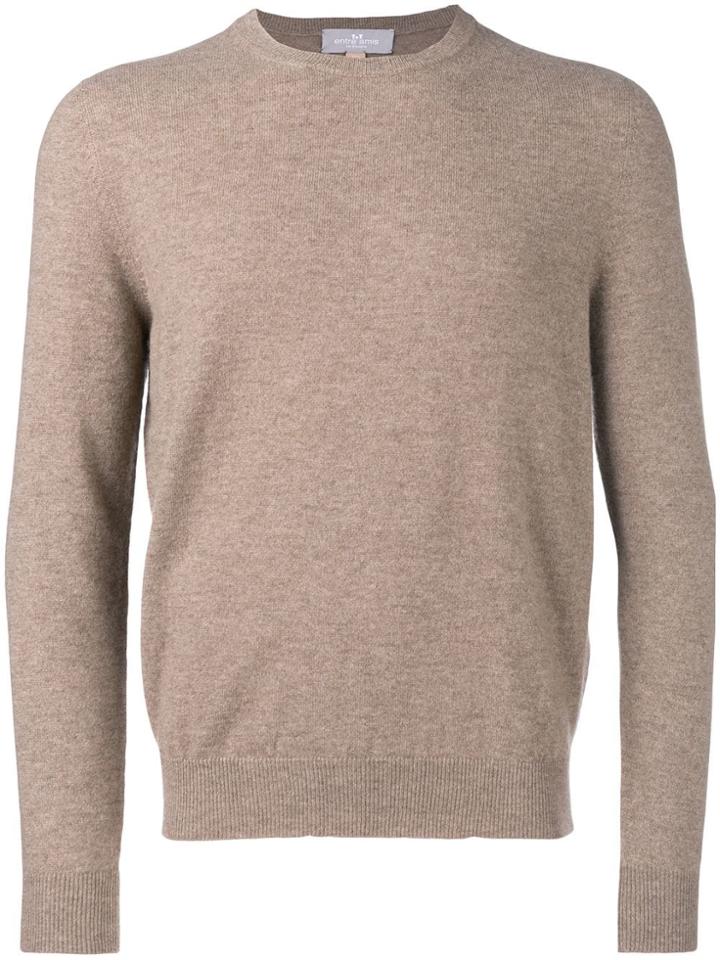 Entre Amis Entre Amis X D'aniello Cashmere Sweater - Nude & Neutrals