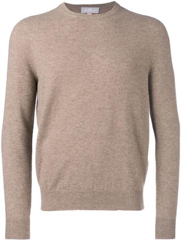 Entre Amis Entre Amis X D'aniello Cashmere Sweater - Nude & Neutrals