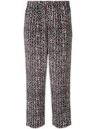 F.r.s For Restless Sleepers Printed Cropped Trousers - Green