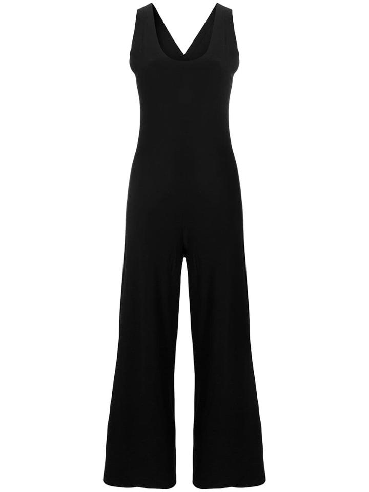 Norma Kamali Sleeveless Jumpsuit - Black