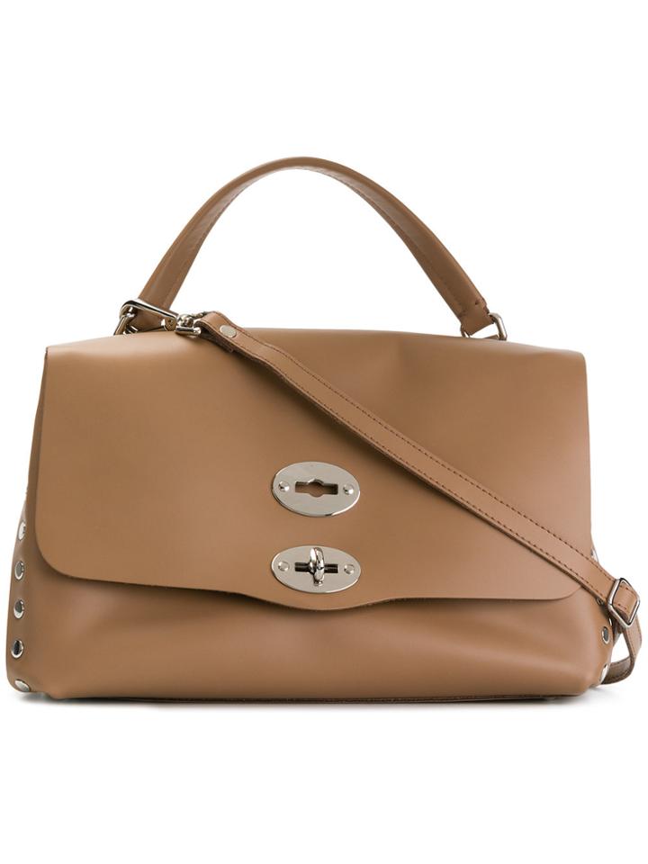Zanellato La Postina Tote - Brown