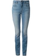 T By Alexander Wang Skinny Jeans, Women's, Size: 27, Blue, Cotton/polyurethane/spandex/elastane