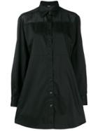 Diesel Shirt Mini Dress - Black