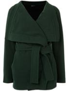 Uma Raquel Davidowicz Tie Fastening Coat - Green