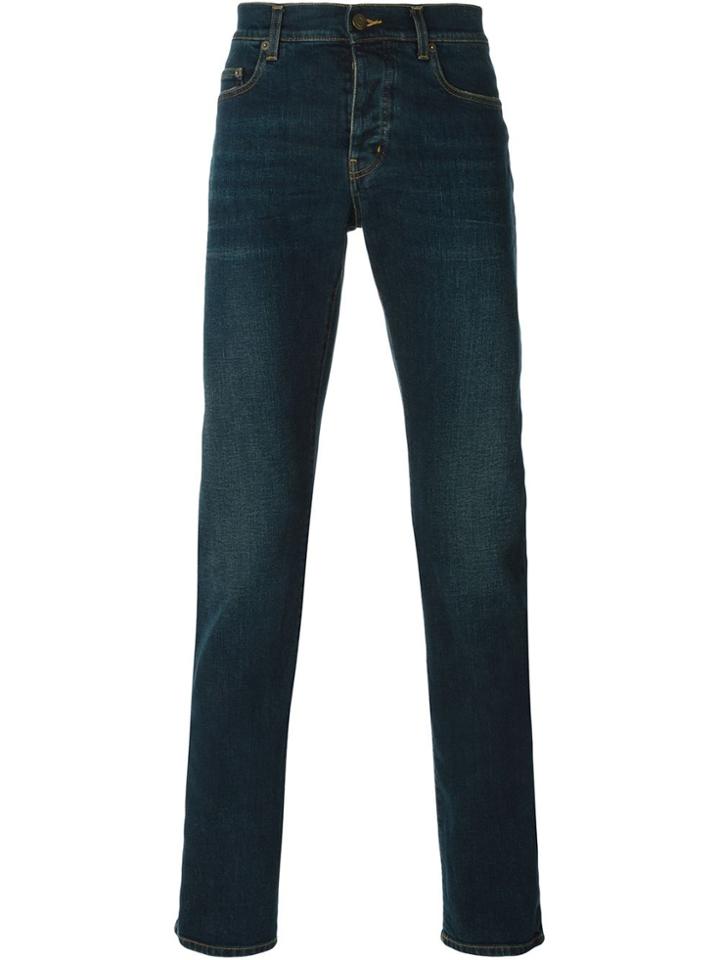 Saint Laurent Classic Slim Jeans - Blue