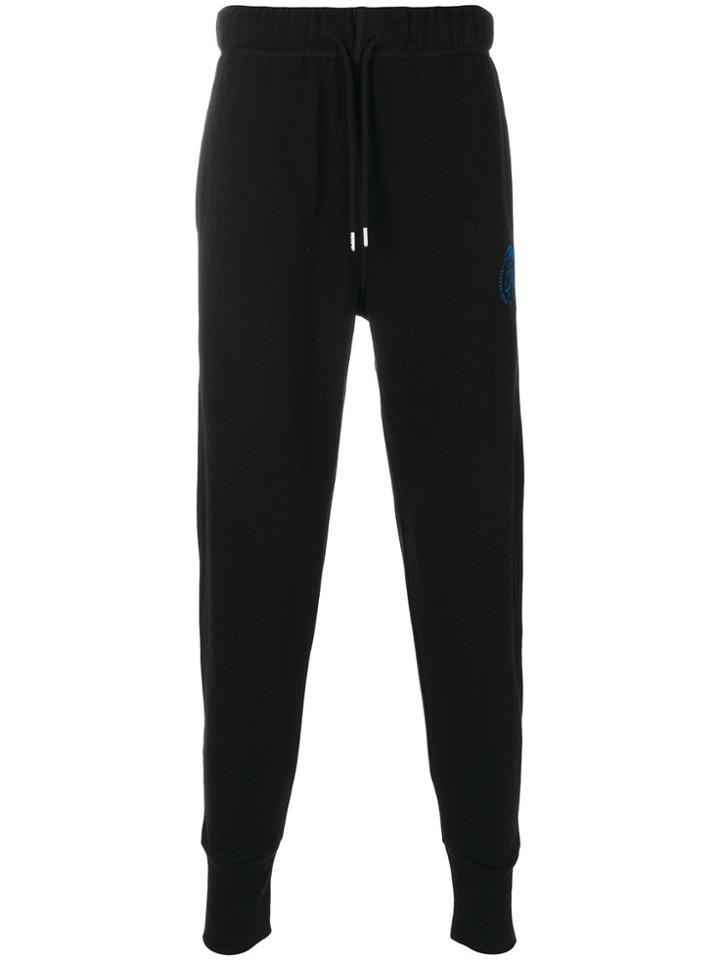 Diesel Logo Sweatpants - Black