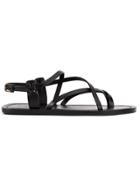 Saint Laurent Multi-strap Sandals - Black
