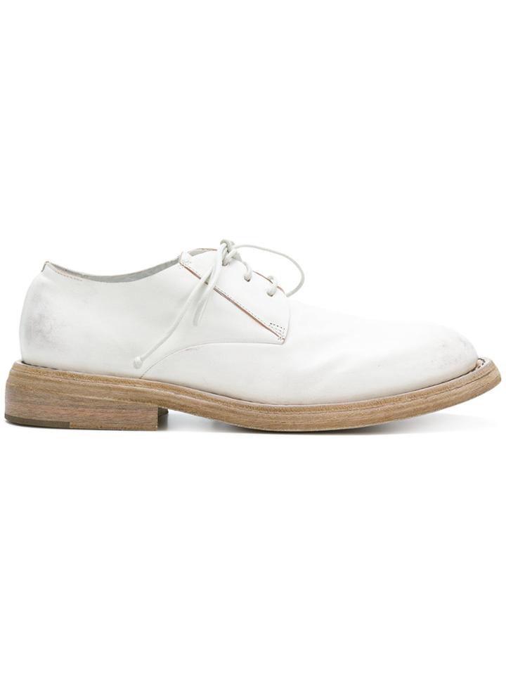 Marsèll Wide Lace-up Derby Shoes - White