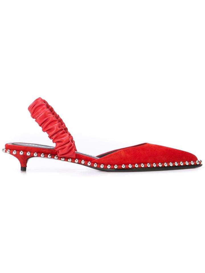 Alexander Wang Nina Mules - Red