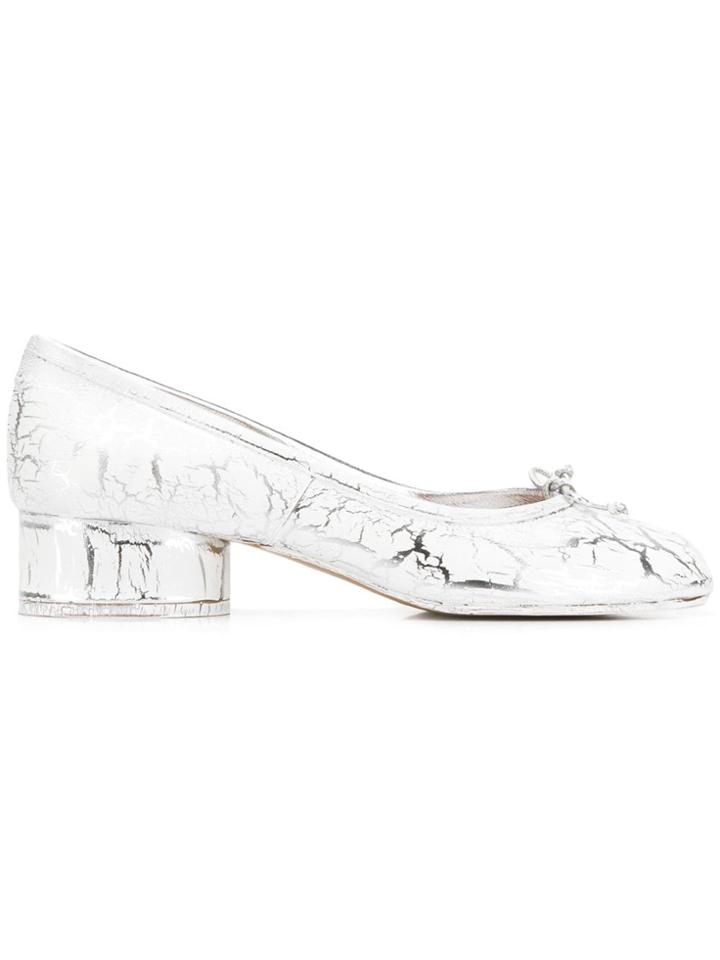 Maison Margiela Cleft Toe Tabi Pumps - White