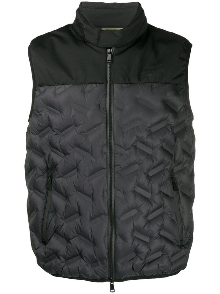 Hackett 'aston Martin Racing' Gilet - Black