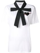 Valentino Pussy Bow Blouse - White