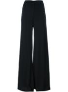 Ann Demeulemeester Wide Flare High Waist Palazzo Pants