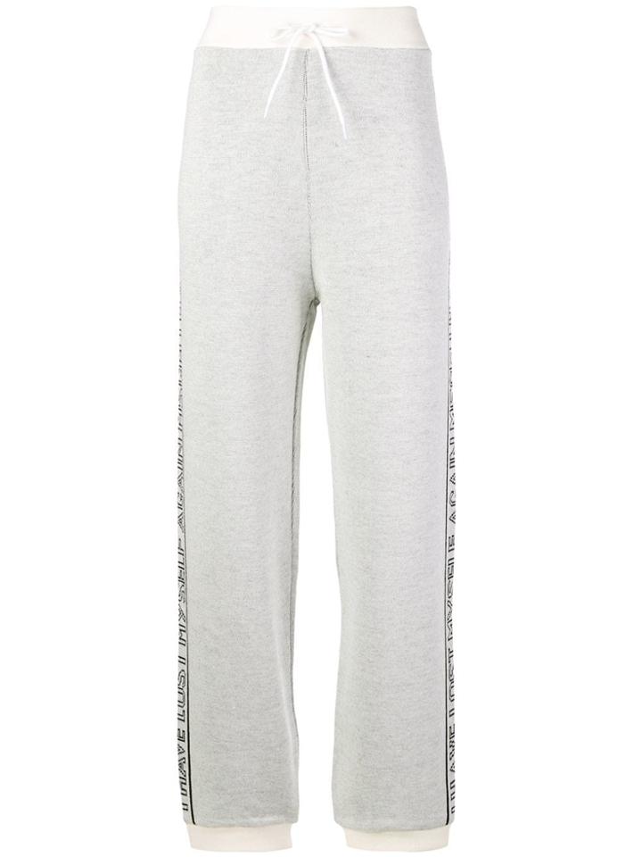 Msgm I Have Lost Myself Track Pants - White