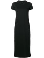 Paco Rabanne Back Logo T-shirt Dress - Black